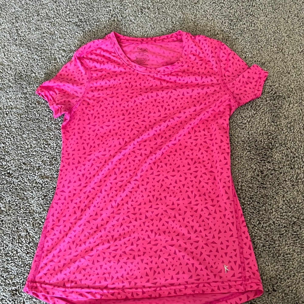 Danskin Now Activewear Pink Shirt Women’s size S